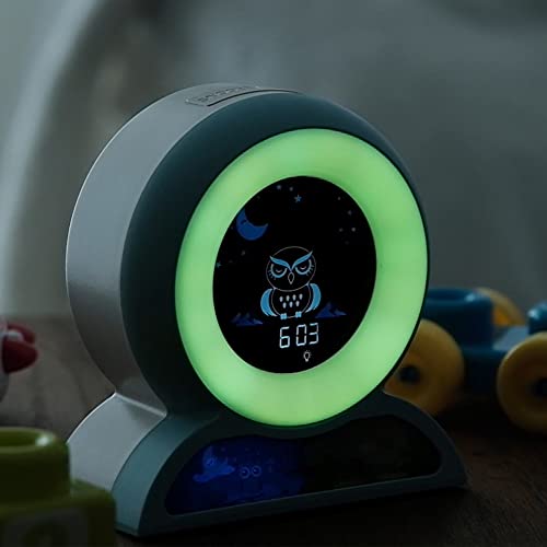 Usaoshop Kids Alarm Clock For Bedrooms, Toddlers Okay To Wake Clock For Kids, Sleep Training Clock With Night Light, Sound Machine, Dual Alarm, Nap Timer Sleep Wake Clock For School-Age Children #TOP7