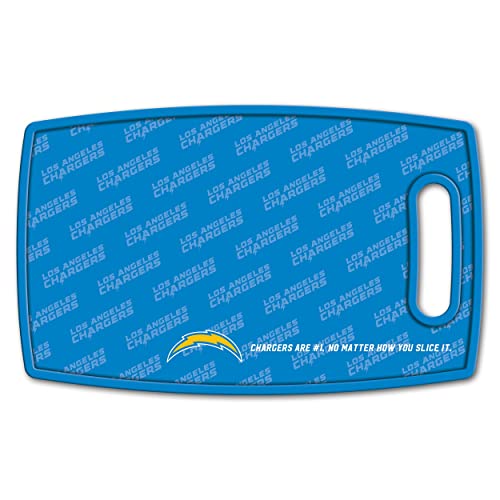 Image of YouTheFan NFL Los Angeles Chargers Logo Series Cutting Board
