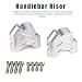 kemimoto Fits 2006-2019 Suzuki Boulevard M109R Handlebar Risers For Suzuki Intruder M1800R VZR1800 Handle bar 1.25" Silver