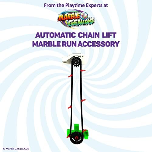 Marble Genius Automatic Chain Lift - Marble Run Accessory Add-On Set