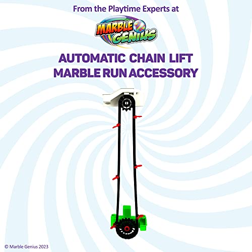 Marble Genius Automatic Chain Lift - Marble Run Accessory Add-On Set