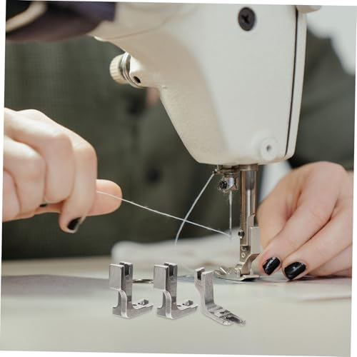 Set de 3 pies prensatelas multifunción para máquina de coser miniatura 6