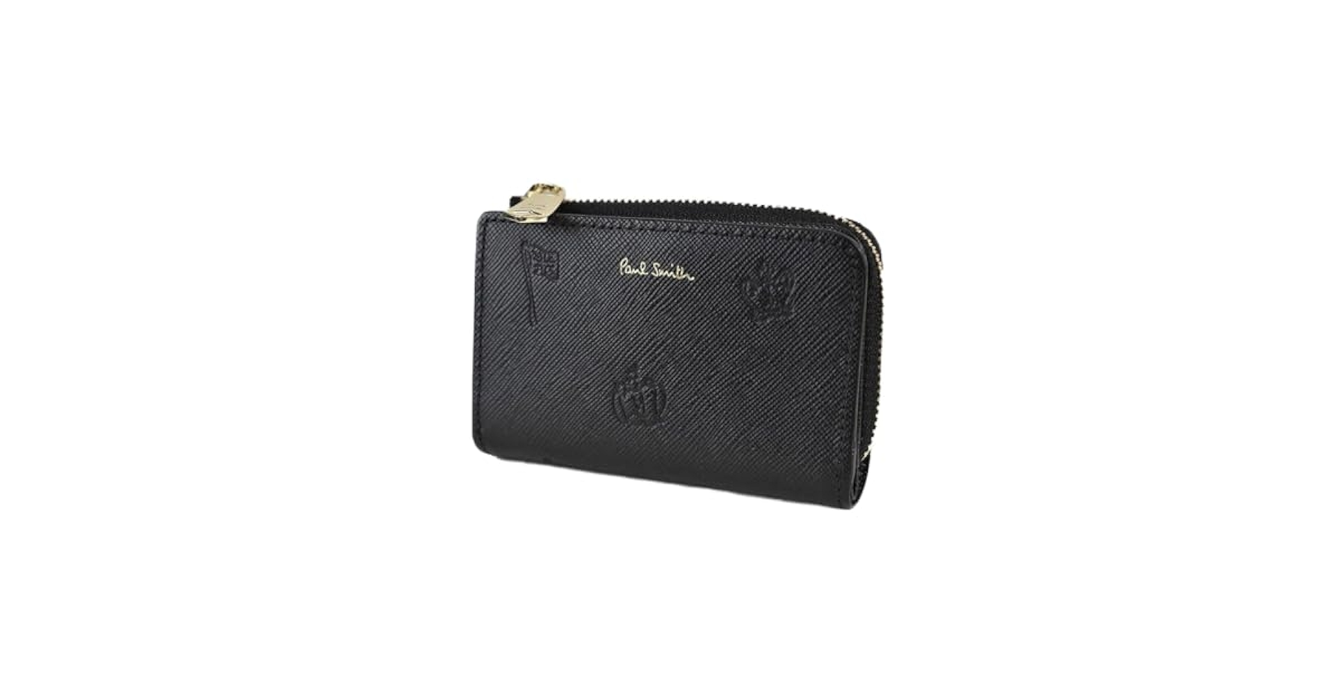 美品　Paul Smith  ポールドローイング キーケース コインケース　黒 楽天市場】Paul Smith ポールスミス小銭入れ付き4連キーケースL