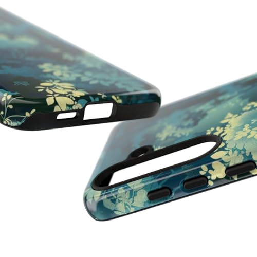 Coque Samsung S24 Plus vert feuillage de forêt lumineux rigide - 3