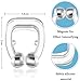 Clipple Silicone Magnetic Anti Snore Transparent Silicone Stop Snoring Device Silicone Nose Clip Tools Professional Relieve Snore Mini Comfortable Sleep Sleeping Aid for Men Women (4 pcs)