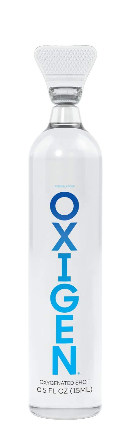 OXIGEN Shots 0.5oz. (Pack of 30), Oxygen Boosted for Faster Recovery, Electrolytes for Hydration