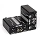 Hopbucan 1 Stück GX200 Audio Isolator Mixer XLR Doppelk 6.5 Schallisolator Strom Sound Mixer Rausch-Mikrofon Erdfilter Gemeinsam