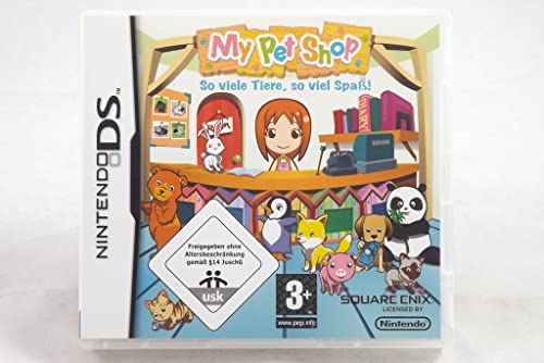 My Pet Shop DS jouabilité tactile et graphismes colorés pour s'occuper de compagnons mignons