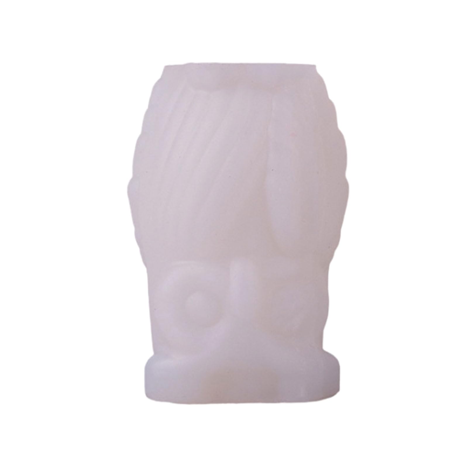 Nucelit Owl Shaped Silicone Mold Food Grade for Scented Soap Crafting Easily Release Design Owl Shaped Making Mold