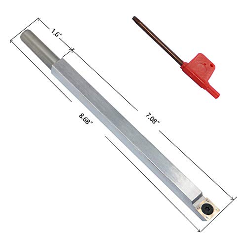 Herramienta de torneado con punta de carburo 8.68 pulgadas miniatura 3