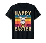 Photo Gallery happy easter bunny retro coniglio bambini design vestiti vestito maglietta Photo Gallery happy easter bunny retro coniglio bambini design vestiti vestito maglietta