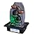 SereneLife 4-Tier Desktop Electric Water Fountain Decor w/LED Indoor Outdoor Portable Tabletop Zen Meditation Waterfall Kit Includes Submersible Pump & 12V Power Adapter-SLTWF87LED