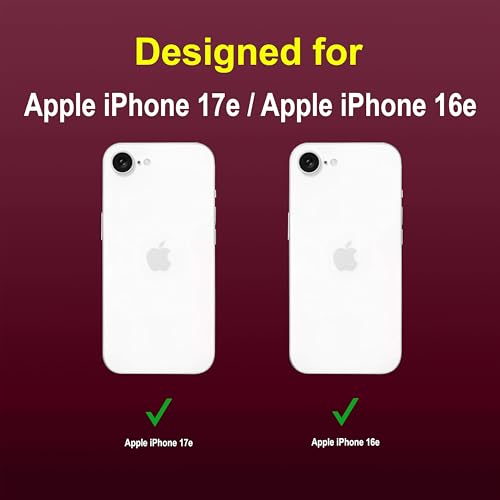 Image of Zapcase Back Case Cover for iPhone 17e | Compatible for iPhone 17e Back Cover | Liquid Silicon Magic Case with Camera Protection | Plum