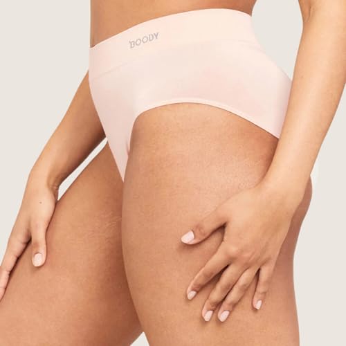 Boody Bamboo Underwear Women's Seamless Luxury Panties, Full Coverage High-Waisted Underwear Stretch, Bamboo Viscose Fabric2
