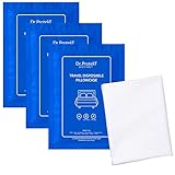 Travel Disposable Pillowcase. Protective Layer of Soft & Breathable Non-Woven Pillowcase for Hotels,...