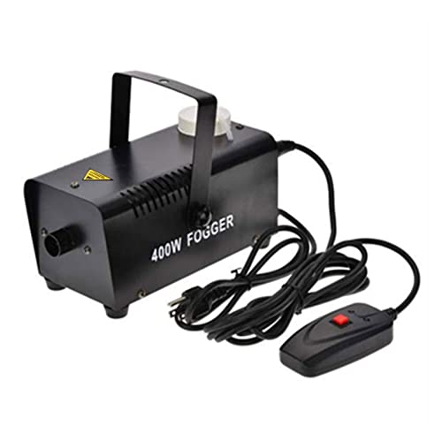 Máquina de humo portátil de 400W con control por cable para fiestas, bodas y efectos de escenario miniatura 1