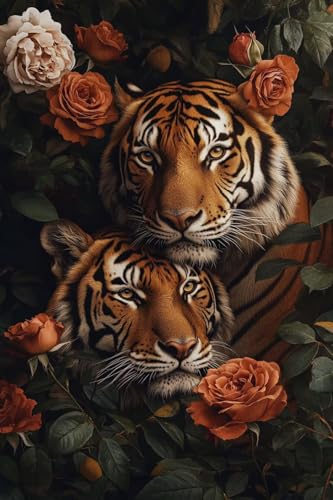 Kit Peinture Diamant 50x70cm : Un Cadeau Idéal pour Passionnés de Loisirs Créatifs