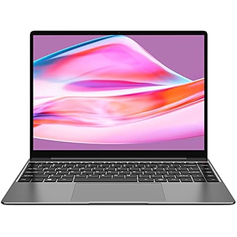 CHUWI Laptop GemiBook Pro 14 Zoll, 2160x1440 IPS Display Notebook, Windows 11 Intel Celeron N5100 Ultrabook mit 8 GB RAM 256 GB SSD, Tastatur mit Hintergrundbeleuchtung Cover