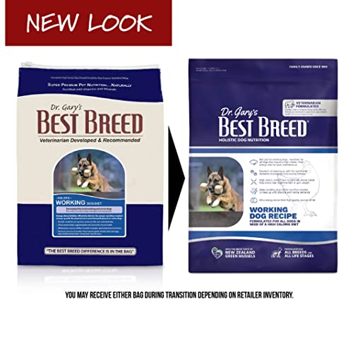 Best Breed Working Dog Diet Made In Usa [Natural High Calorie Dry Dog Food] - 4Lbs #TOP1