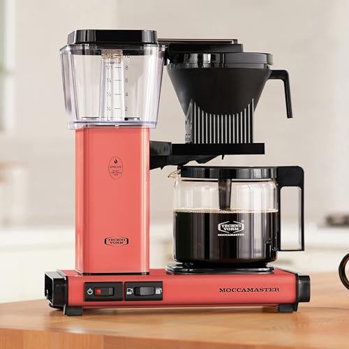 Image of Technivorm Moccamaster 53634 KBGV Select 10-Cup Coffee Maker Sorbet, 40 Ounce, 1.25l