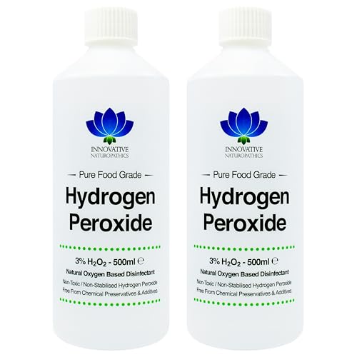 Peroxyde d'hydrogène de qualité alimentaire 3% - 1000 ml