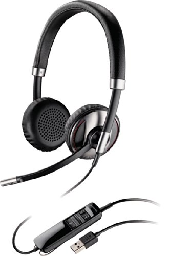 Preisvergleich Produktbild Plantronics C720 Binaural USB Kopfhörer, Schwarz