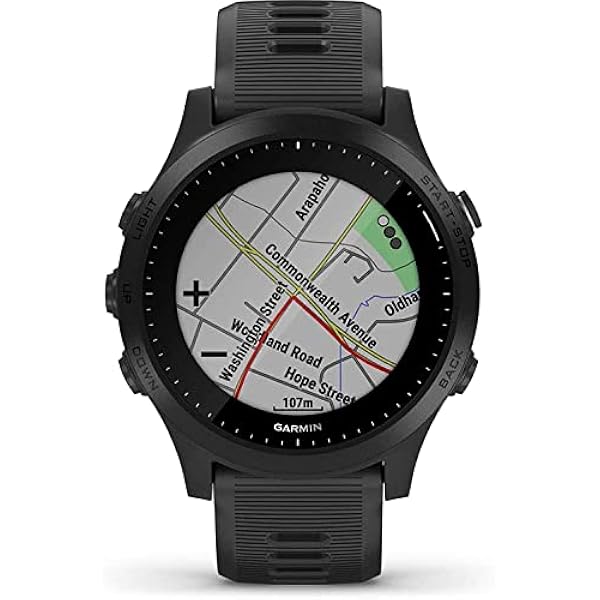 Garmin ELVTE FR945 Orologio da polso, Unisex Adulto, Nero, Taglia Unica