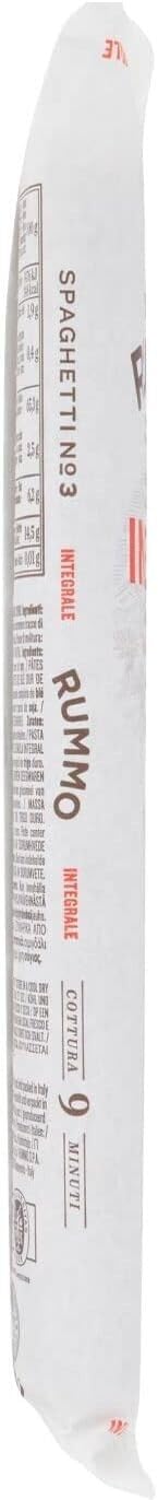 24er-Pack Rummo Pasta Integrale Spaghetti N°3,Vollkornnudeln Nudeln Vollkorn Italienische Pasta 500g