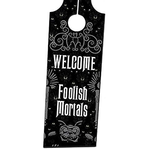 Disney Parks Door Hanger - Haunted Mansion Cover