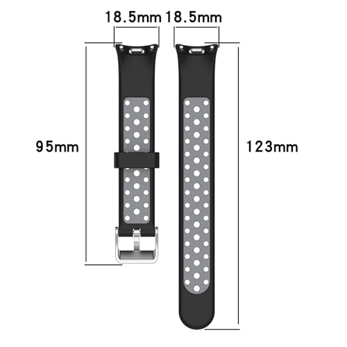 Correa de silicona para Xiaomi Band 9 compatible miniatura 6