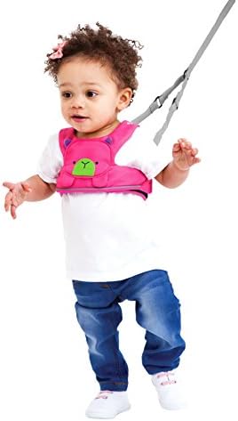 Trunki ToddlePak - Fuss Free Baby Walking Reins and Toddler Safety Harness  Betsy Bear (Pink)