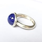  Wunderschöner Ring mit beeindruckendem natürlichem Tansanit von 6,15 Karat (11 mm x 11 mm) aus Sterlingsilber. Tansanitring von höchster Qualität und Schönheit.