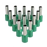 100Pcs Wire Copper Crimp Connector Insulated Ferrule Pin Cord End Terminal AWG10