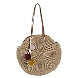 Bolso para playa con detalles de Pompones.