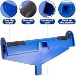 2 Pcs 17 Inch Gutter Ladder Sécurité Repos-Non-Slip Gutter Guard L'aide à la sécurité de la stabilisatrice pour les gouttières et la protection du toit