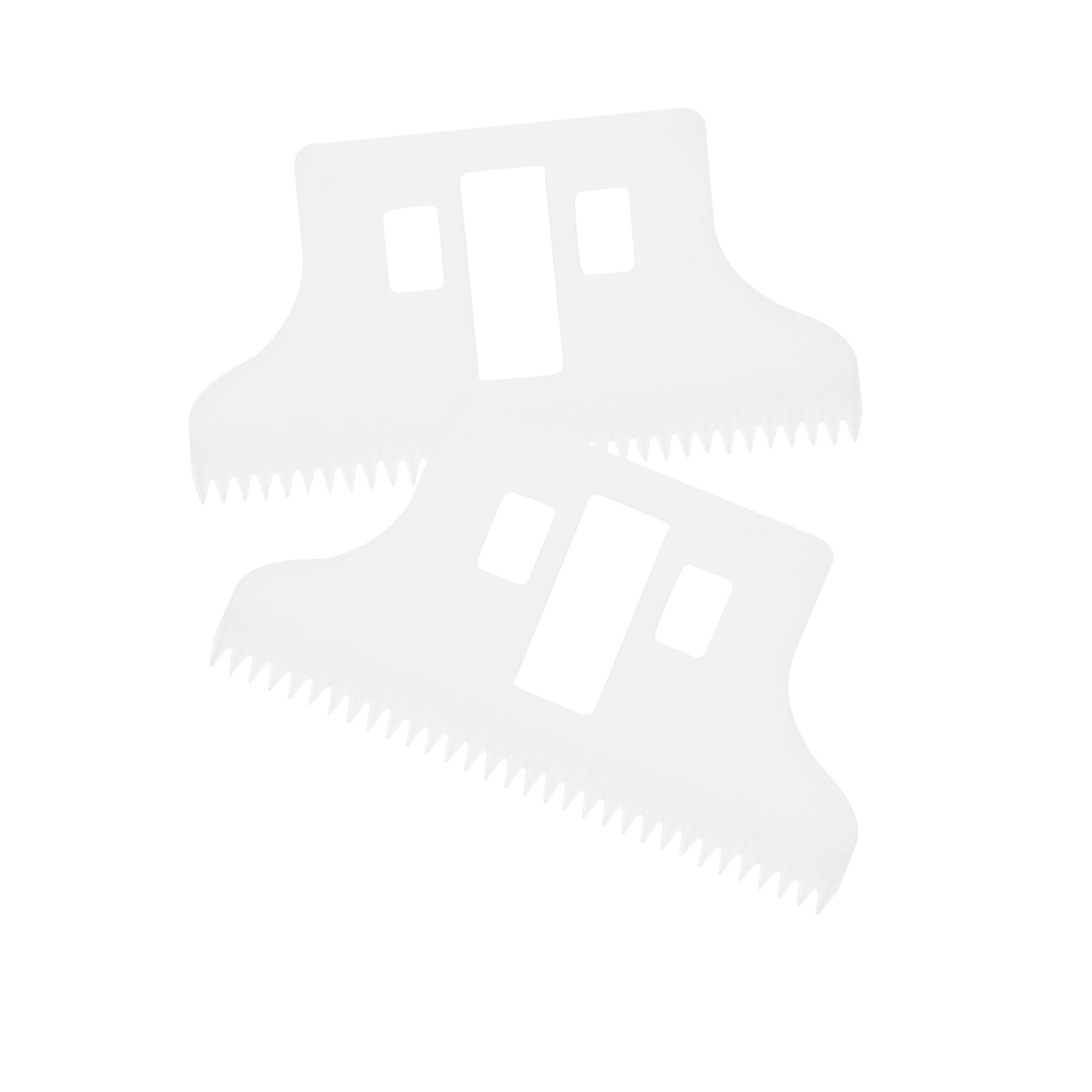 Baluue 2pcs Clipper Blades Replacement for Hair Trimmers Durable Tooth Blades for Efficient Hair Cutting Convenient Storage Easy to Replace