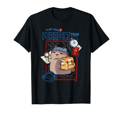 Bichi Mao Your Purrfect Trip Travel Cute Backpacking Cats T�V���c