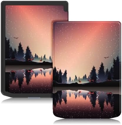 Case for Pocketbook Verse PB629 /Verse Pro PB634 E-Reader 6 Inch,Flip-Cover with auto Sleep/Wake Function,Dusk