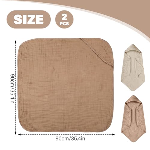 Serviettes de bain pour bébé de 35 pouces pour le rituel du soir