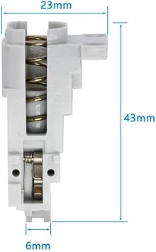Compatible Filament Sensor for Bambu Lab A1 and A1 for mini Printers Accurate Filament Detection Stable Signal Transmission Wear-Resistant Plastic with Metal Contact