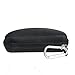 Hermitshell Hard Travel Case for Jackson 22475 Nemesis 3020121 Safety Glasses Black Frame Smoke Lens Anti Fog
