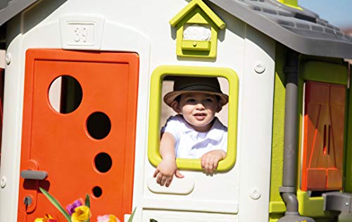 41CaQTyBdIL Smoby - Maison Neo Jura Lodge - Cabane de Jardin Enfant - Personnalisable avec Accessoires Smoby - 810500 Colorée