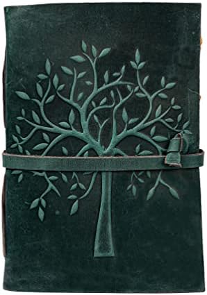 Leather Journal Tree Of Life Journal Personalized Journal