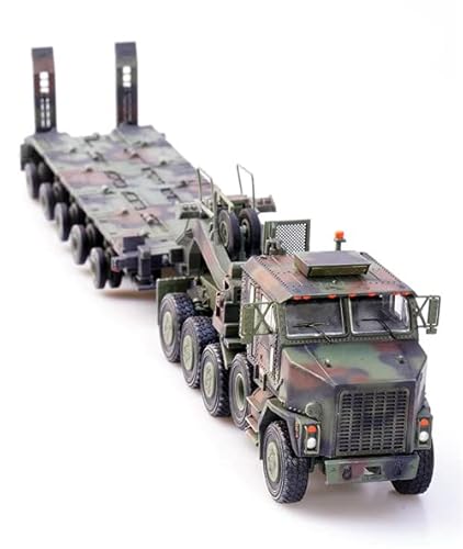 Panzerkampf Us Oshkosh M1070 Tank Transporter Tractor Truck Nato Livery 1/72 Diecast Tank Pre-Builded Model #TOP6