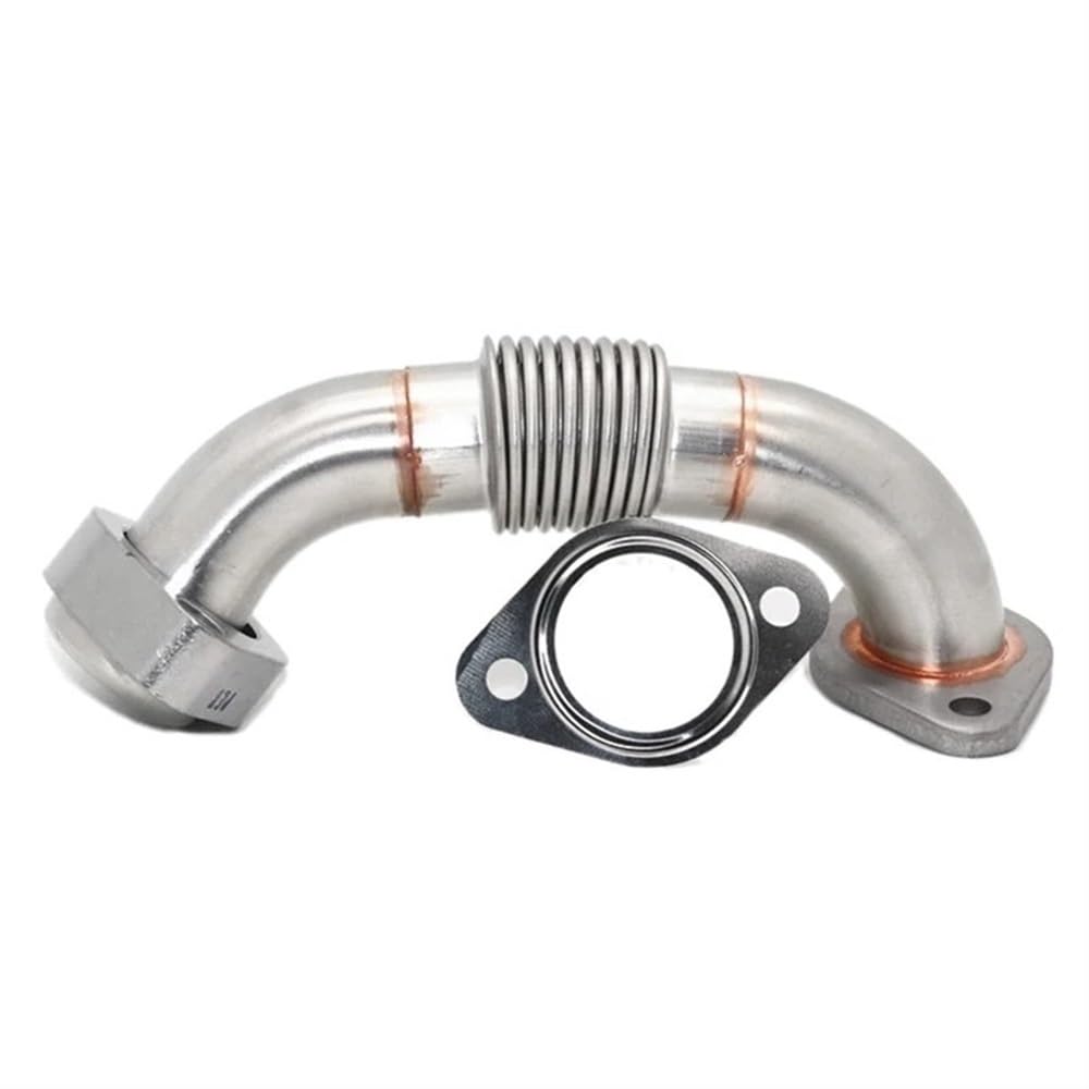 6651401361 6651420180 Tubo in Ferro for valvola EGR for Auto con Guarnizione per, SsangYong REXTON Kyron ACTYON D2.0 e 2.7DT Xdi 2005-2007 Pezzo di Ricambio