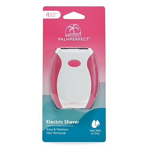 Palmperfect Electric Shaver For Women - Wet & Dry Bikini Trimmer For Women - Cordless Hair Removal Electric Razor For Legs, Underarms, Face (Color May Vary) #TOP5