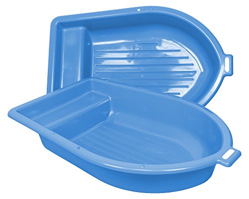 Preisvergleich Produktbild Ondis24 Sandkasten mit Deckel Kinderplanschbecken Boot Planschbecken Kinderpool