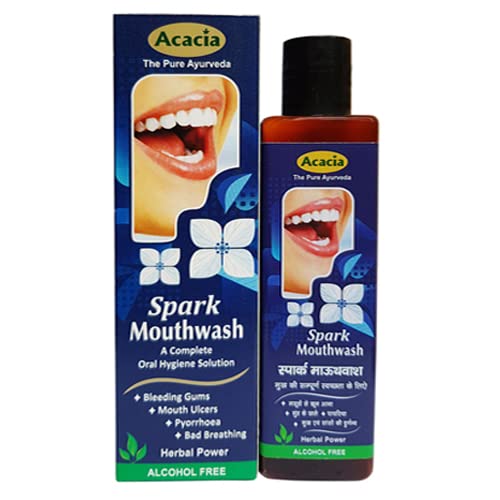 Buy Acacia (The Pure Ayurveda) Spark Mouthwash A Complete Oral Hygiene