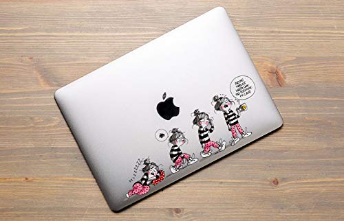 WONDEE Apple Macbook Pro 13.3" (2016) Transparent Case with Volatile Design - Image 3