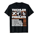 Tischler Geschenk Handwerker Preisliste Store